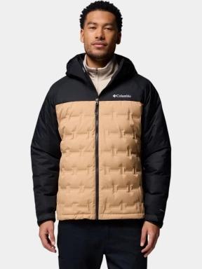 Columbia Grand Trek III Down Hooded Jacket férfi pehelykabát homok színben 1
