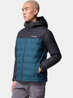 Columbia Grand Trek III Down Hooded Jacket férfi pehelykabát kék színben 3
