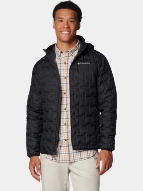 Columbia Delta Ridge II Down Hooded Jacket férfi pehelykabát fekete színben 1