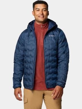 Columbia Delta Ridge II Down Hooded Jacket férfi pehelykabát sötétkék színben 1
