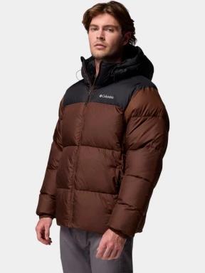 Columbia Puffect II Hooded Jacket férfi télikabát barna színben 3