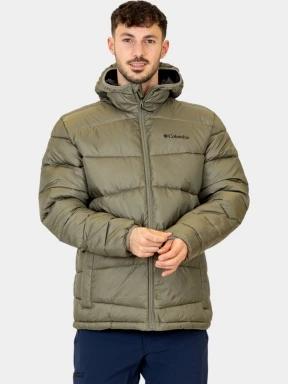 Columbia FIVemile Butte II Hooded Jacket férfi télikabát zöld színben 1