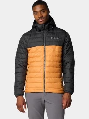 Columbia Powder Lite II Hooded Jacket férfi steppelt átmeneti kabát fekete színben 1
