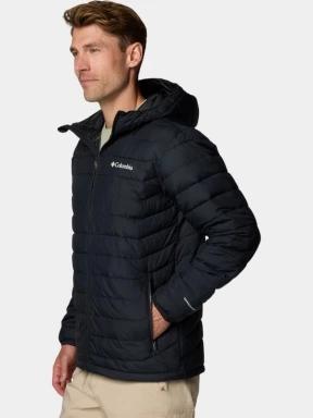 Columbia Powder Lite II Hooded Jacket férfi átmeneti kabát fekete színben 3