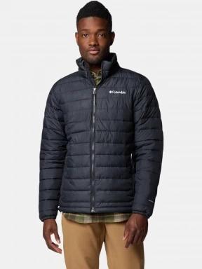 Columbia Powder Lite II Jacket férfi steppelt átmeneti kabát fekete színben 1