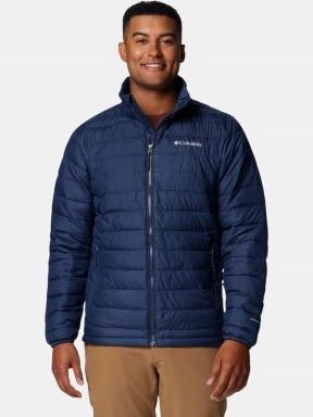 Columbia Powder Lite II Jacket férfi steppelt átmeneti kabát sötétkék színben 1