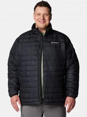 Columbia Powder Lite II Jacket férfi steppelt átmeneti kabát fekete színben 1