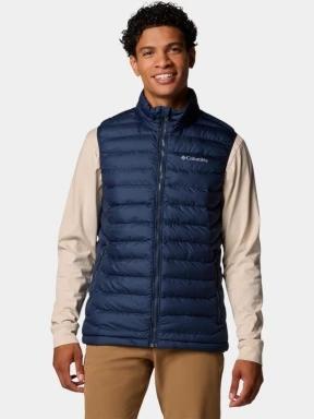 Columbia Powder Lite II Vest férfi mellény kék színben 1