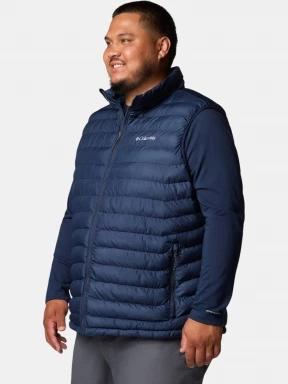 Columbia Powder Lite II Vest férfi mellény sötétkék színben 3