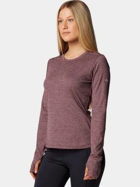 Columbia Boundless Days Knit Crew Long Sleeve Shirt női hosszú ujjú sport póló piros színben 3