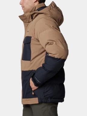 Columbia Marquam Peak Fusion II Jacket férfi télikabát barna színben 3