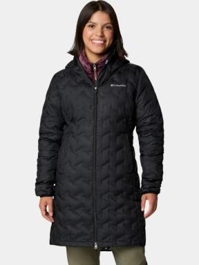Columbia Delta Ridge II Long Down Jacket női pehelykabát fekete színben 1
