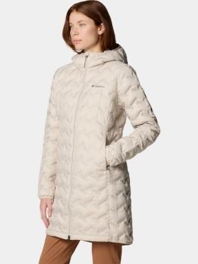 Columbia Delta Ridge II Long Down Jacket női pehelykabát homok színben 3
