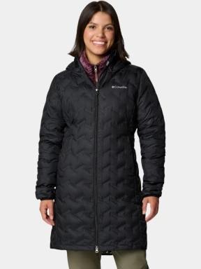Columbia Delta Ridge II Long Down Jacket női pehelykabát fekete színben 1
