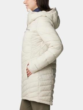 Columbia Joy Peak II Mid Jacket női télikabát homok színben 3