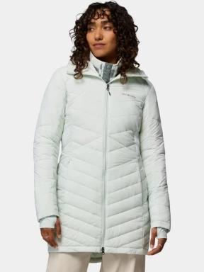 Columbia Joy Peak II Mid Jacket női télikabát világoszöld színben 1