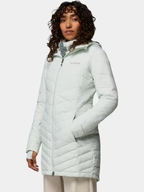 Columbia Joy Peak II Mid Jacket női télikabát világoszöld színben 3