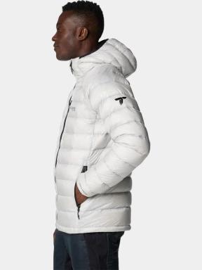 Columbia Arctic Crest Down Hooded Jacket férfi átmeneti kabát szürke színben 3