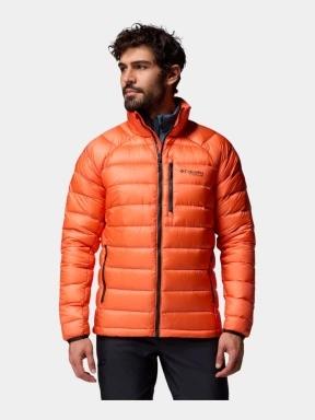Columbia Arctic Crest Down Jacket férfi átmeneti kabát narancssárga színben 1