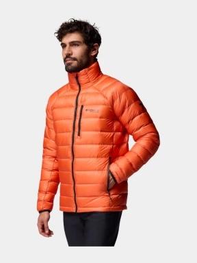 Columbia Arctic Crest Down Jacket férfi átmeneti kabát narancssárga színben 3