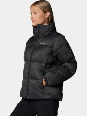 Columbia Puffect Herringbone Jacket női télikabát fekete színben 3