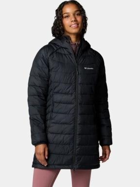Columbia Powder Lite II Mid Jacket női steppelt átmeneti kabát fekete színben 1