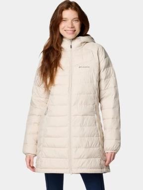 Columbia Powder Lite II Mid Jacket női steppelt átmeneti kabát homok színben 1