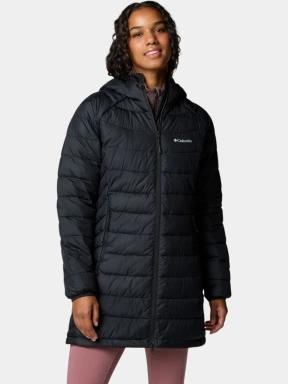 Columbia Powder Lite II Mid Jacket női télikabát fekete színben 1