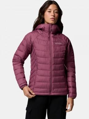 Columbia Powder Lite II Hooded Jacket női télikabát lila színben 1