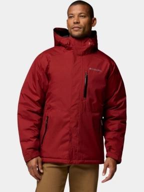 Columbia Oak Harbor II Insulated Jacket férfi télikabát piros színben 1