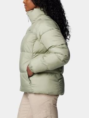 Columbia Puffect II Full Zip Jacket női télikabát zöld színben 3