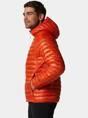Mountain Hardwear Ghost Whisperer UL Hoody férfi pehelykabát narancssárga színben 3