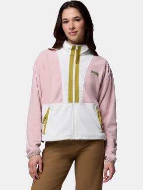 Columbia Backbowl II Full Zip Fleece női polár pulóver rózsaszín színben 1