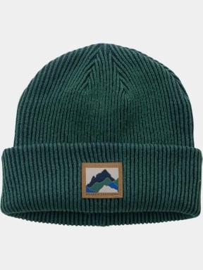 Columbia Provisions Cuffed Beanie férfi kötött sapka zöld színben 1