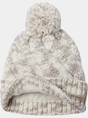 Columbia Bundle Up II Beanie női kötött sapka homok színben 3