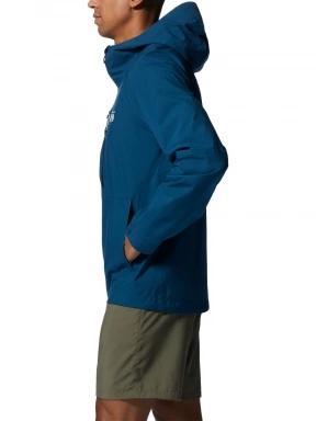 Mountain Hardwear Stretch Ozonic Jacket férfi esőkabát kék színben 3