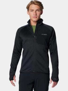 Columbia Triple Canyon Grid Fleece FZ II férfi polár pulóver fekete színben 1