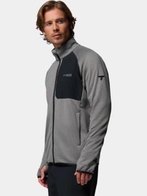 Columbia Triple Canyon Grid Fleece FZ II férfi polár pulóver szürke színben 3