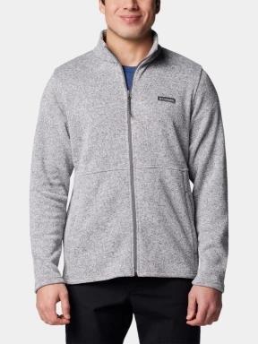 Columbia Alto Pass Full Zip Fleece férfi polár pulóver szürke színben 3