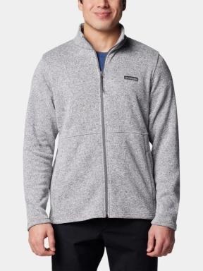 Columbia Alto Pass Full Zip Fleece férfi polár pulóver szürke színben 1