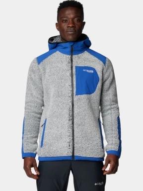 Columbia Arctic Crest Sherpa Full Zip férfi polár pulóver fehér színben 1