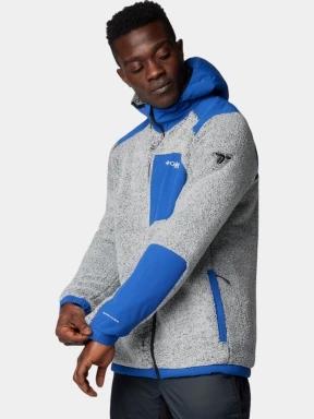 Columbia Arctic Crest Sherpa Full Zip férfi polár pulóver fehér színben 3