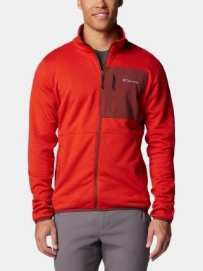 Columbia Columbia Hike Full Zip II férfi polár pulóver piros színben 1