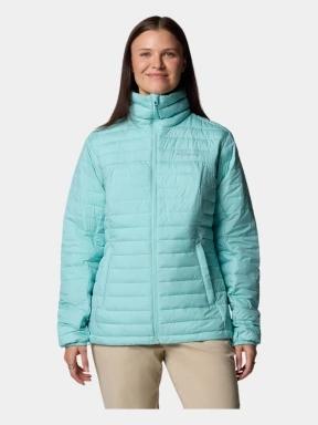 Columbia Silver Falls II Full Zip Jacket női steppelt átmeneti kabát zöld színben 1
