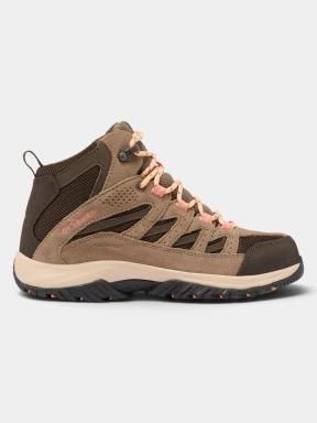Columbia Crestwood Mid Waterproof női vízhatlan túrabakancs barna színben 3
