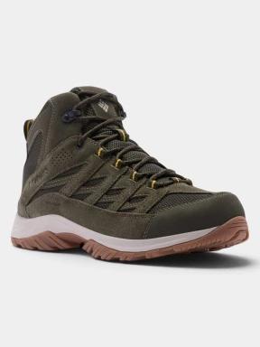 Columbia Crestwood Mid Waterproof férfi vízhatlan túracipő oliva színben 1