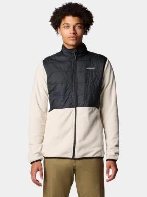 Columbia Basin Butte Full Zip Fleece II férfi polár pulóver homok színben 1