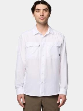 Mountain Hardwear Canyon Long Sleeve Shirt férfi hosszú ujjú túraing fehér színben 1
