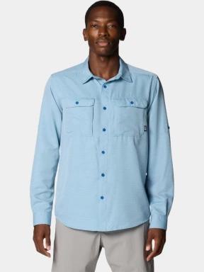 Mountain Hardwear Canyon Long Sleeve Shirt férfi hosszú ujjú túraing kék színben 1