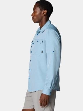 Mountain Hardwear Canyon Long Sleeve Shirt férfi hosszú ujjú túraing kék színben 3